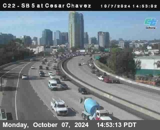 SB 5 at Cesar E Chaves Prkwy