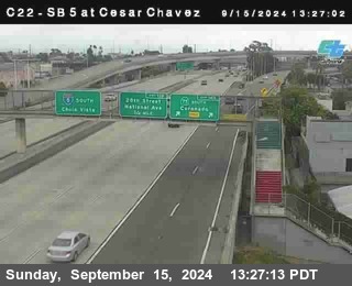 SB 5 at Cesar E Chaves Prkwy