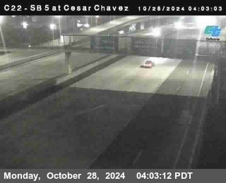 SB 5 at Cesar E Chaves Prkwy