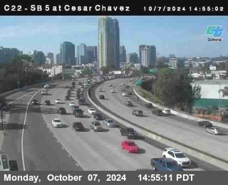 SB 5 at Cesar E Chaves Prkwy