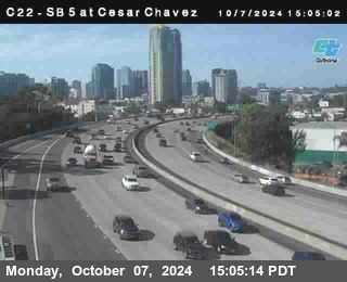 SB 5 at Cesar E Chaves Prkwy