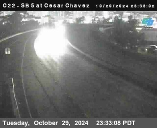 SB 5 at Cesar E Chaves Prkwy