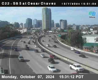 SB 5 at Cesar E Chaves Prkwy