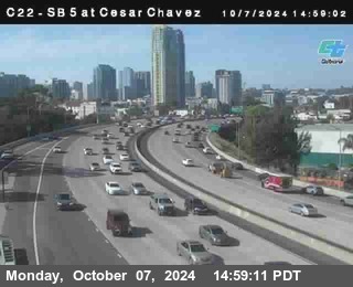 SB 5 at Cesar E Chaves Prkwy