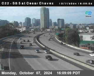 SB 5 at Cesar E Chaves Prkwy