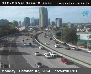 SB 5 at Cesar E Chaves Prkwy