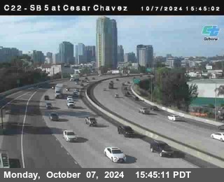 SB 5 at Cesar E Chaves Prkwy