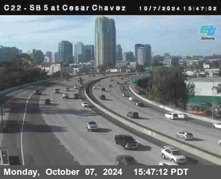 SB 5 at Cesar E Chaves Prkwy