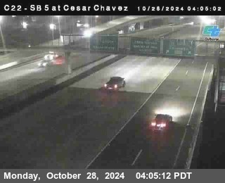 SB 5 at Cesar E Chaves Prkwy