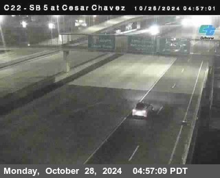 SB 5 at Cesar E Chaves Prkwy