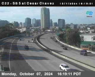 SB 5 at Cesar E Chaves Prkwy