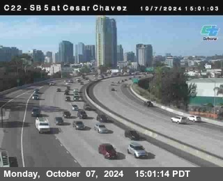 SB 5 at Cesar E Chaves Prkwy