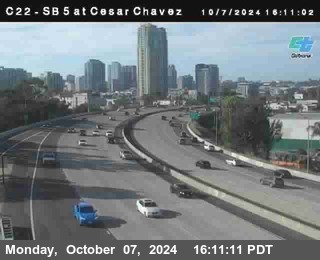 SB 5 at Cesar E Chaves Prkwy