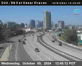 SB 5 at Cesar E Chaves Prkwy