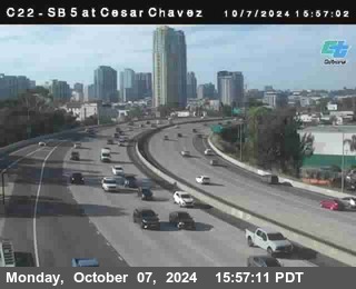 SB 5 at Cesar E Chaves Prkwy