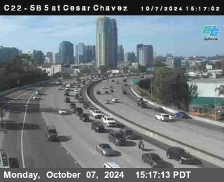 SB 5 at Cesar E Chaves Prkwy