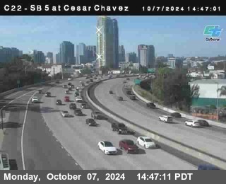 SB 5 at Cesar E Chaves Prkwy