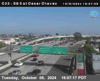 SB 5 at Cesar E Chaves Prkwy