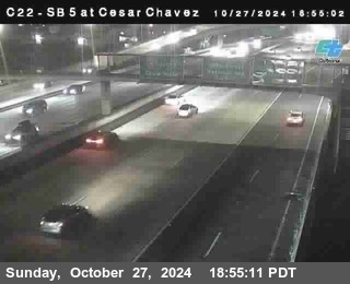 SB 5 at Cesar E Chaves Prkwy