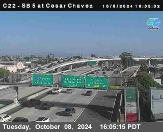 SB 5 at Cesar E Chaves Prkwy