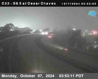 SB 5 at Cesar E Chaves Prkwy