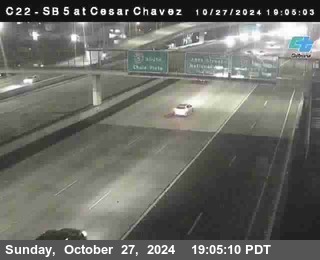 SB 5 at Cesar E Chaves Prkwy