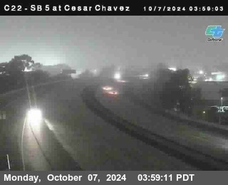 SB 5 at Cesar E Chaves Prkwy