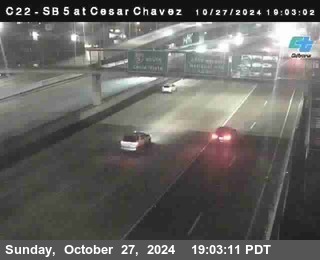 SB 5 at Cesar E Chaves Prkwy