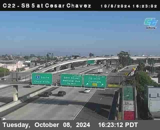 SB 5 at Cesar E Chaves Prkwy