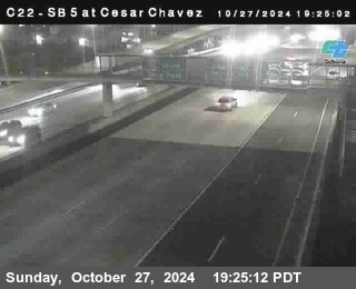 SB 5 at Cesar E Chaves Prkwy