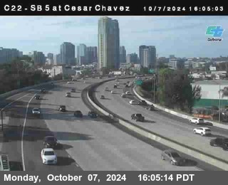 SB 5 at Cesar E Chaves Prkwy