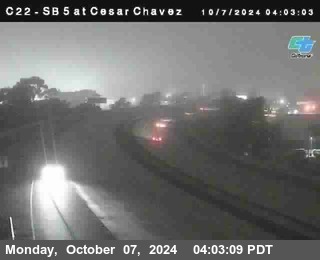 SB 5 at Cesar E Chaves Prkwy