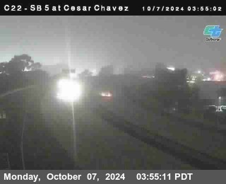 SB 5 at Cesar E Chaves Prkwy