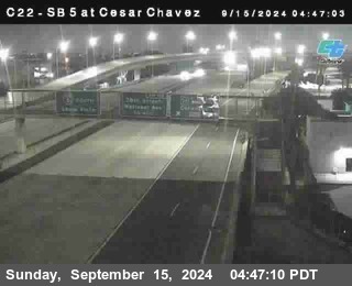 SB 5 at Cesar E Chaves Prkwy