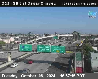 SB 5 at Cesar E Chaves Prkwy