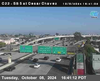 SB 5 at Cesar E Chaves Prkwy