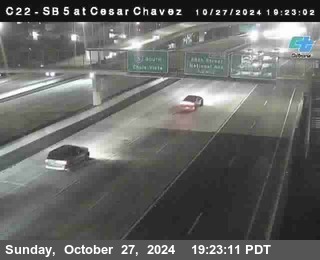 SB 5 at Cesar E Chaves Prkwy