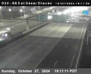 SB 5 at Cesar E Chaves Prkwy