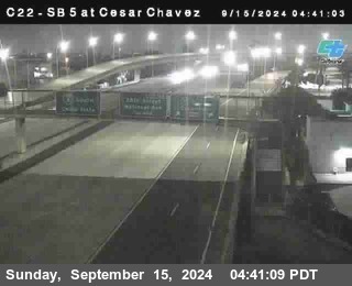 SB 5 at Cesar E Chaves Prkwy