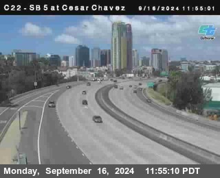 SB 5 at Cesar E Chaves Prkwy