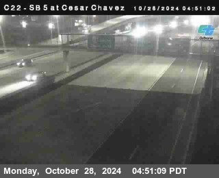 SB 5 at Cesar E Chaves Prkwy