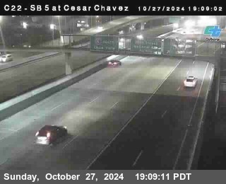 SB 5 at Cesar E Chaves Prkwy