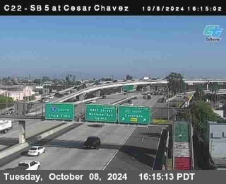 SB 5 at Cesar E Chaves Prkwy