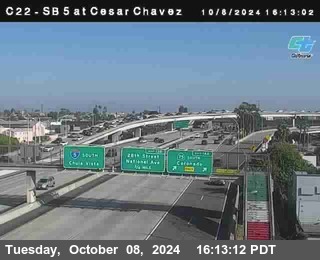 SB 5 at Cesar E Chaves Prkwy