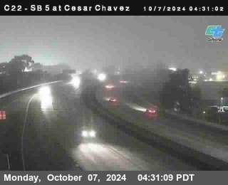 SB 5 at Cesar E Chaves Prkwy