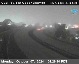 SB 5 at Cesar E Chaves Prkwy