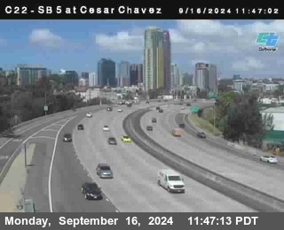 SB 5 at Cesar E Chaves Prkwy