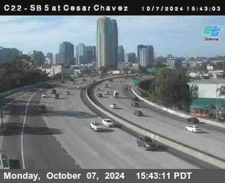 SB 5 at Cesar E Chaves Prkwy