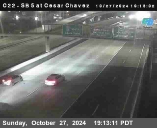 SB 5 at Cesar E Chaves Prkwy