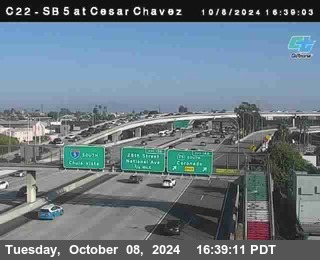 SB 5 at Cesar E Chaves Prkwy